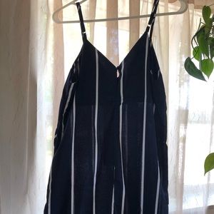 Shein Navy Blue Romper